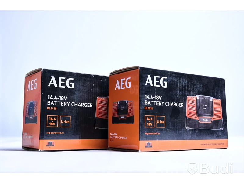 Batteriladdare - AEG BL1418. Nypris styck ca 1600 kr. Ny.