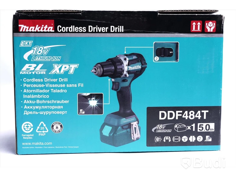 Borrskruvdagare - Makita DDF484T. Nypris ca 2500 kr. Ny.