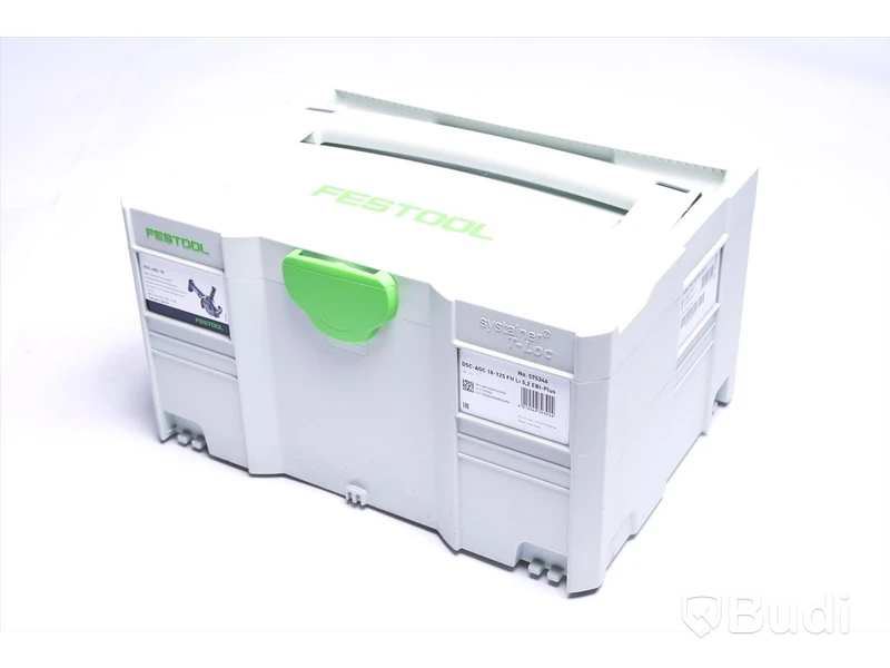 Slip- och polermaskin - Festool DSC-AGC 18-125 FH Li 5,2 EBI-Plus. Nypris ca 7000 kr. Ny.