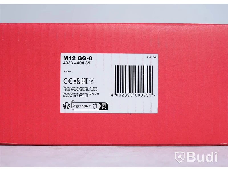 Fettpistol - Milwaukee M12 GG-0. Nypris ca 2.500 kr. Ny, Obruten förpackning.