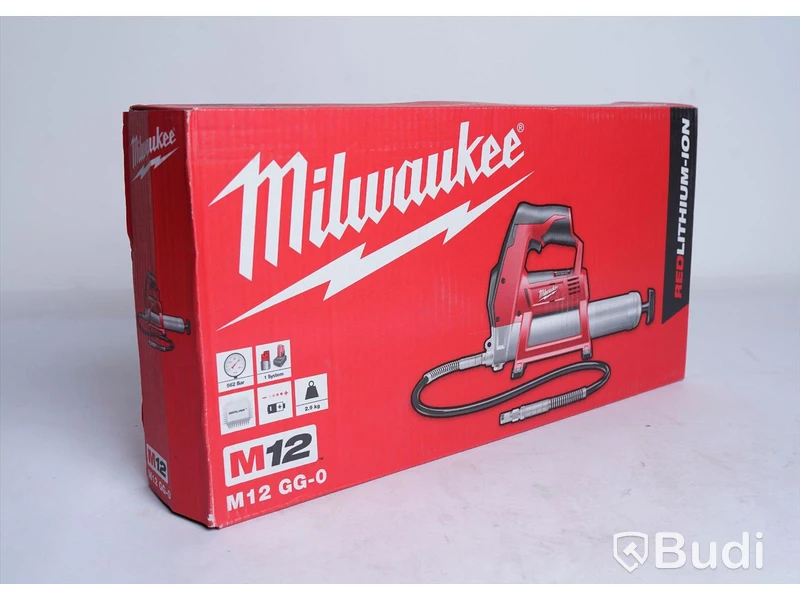 Fettpistol - Milwaukee M12 GG-0. Nypris ca 2.500 kr. Ny, Obruten förpackning.