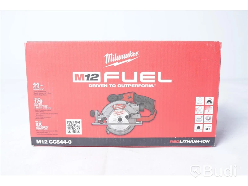 Cirkelsåg Milwaukee M12 CCS44-0 utan batteri och laddare, Nypris ca 2500kr. Ny, Obruten förpackning.