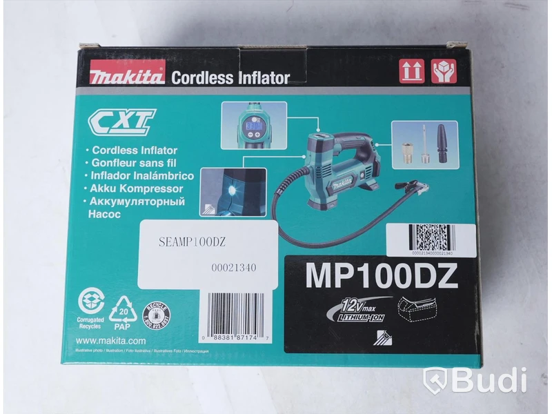 2st luftpumpar - Makita MP100DZ. Nypris ca 1000 kr. Nya.