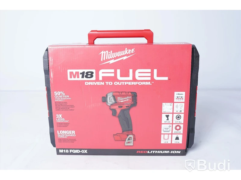 Slagskruvdragare Milwaukee M18 FQID-0X utan batteri och laddare, Nypris ca 3500kr. Ny, Obruten förpackning.