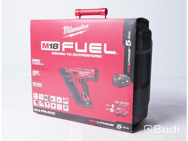 Spikpistol - Milwaukee M18 FFN-502C. Nypris ca 10.000 kr. Ny, Obruten förpackning.