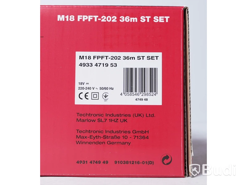 Dragfjäder - Milwaukee M18 FPFT-202 36MST SET. Nypris ca 8000 kr. Ny, Obruten förpackning.