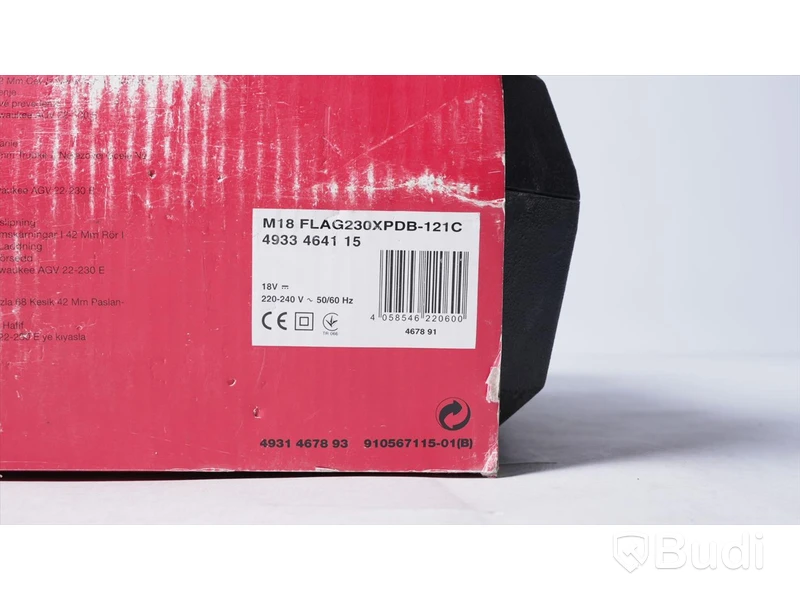 Vinkelslip - Milwaukee M18 FLAG230XPDB-121C. Nypris ca 9400 kr. Ny, Obruten förpackning.