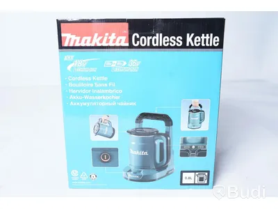 Vattenkokare Makita DKT360Z utan batteri och laddare, Nypris ca 1290kr, NY