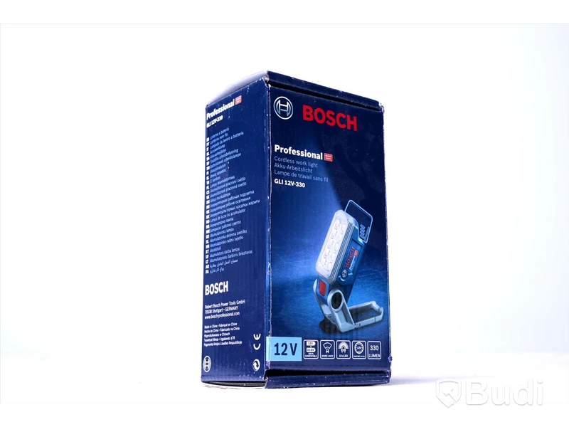 Bygglampa - Bosch Professional GLI 12V-330. Nypris ca 1000 kr. Ny.