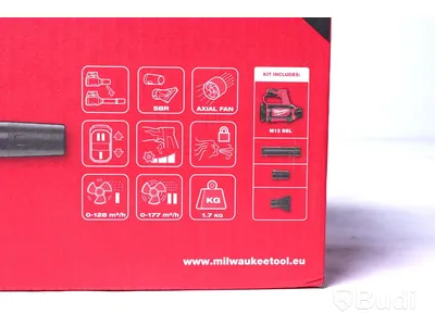 Lövblås - Milwaukee M12 BBL. Nypris ca 1500 kr. Ny, Obruten förpackning.