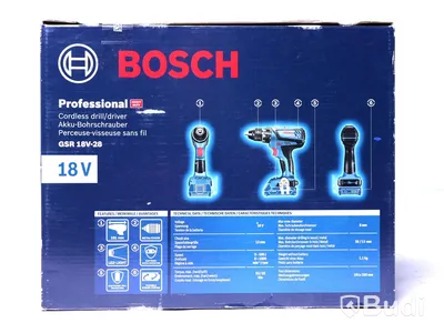 Borrskruvdragare - Bosch Professional GSR 18V-28. Nypris ca 2000 kr. Ny, Obruten förpackning.