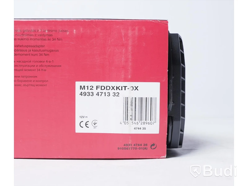 Skruvdragare - Milwaukee M12 FDDXKIT-0X. Nypris ca 2900 kr. Ny.