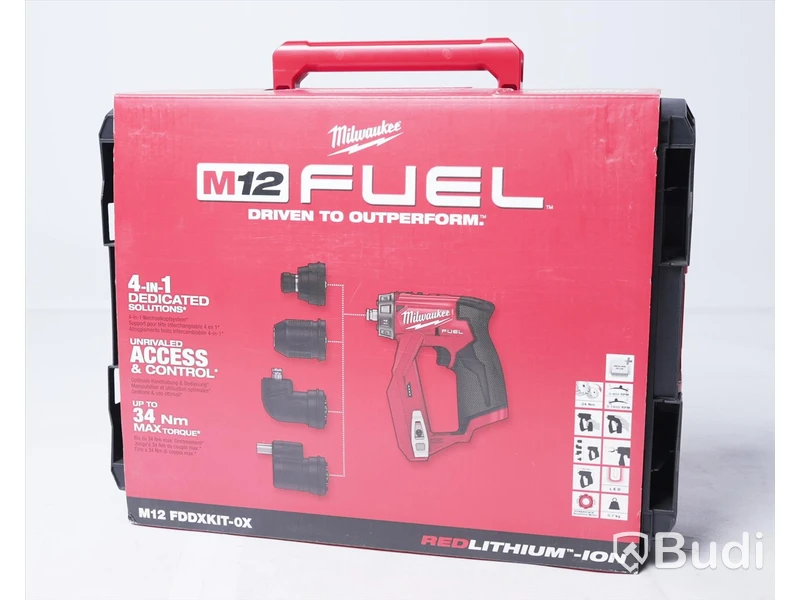 Skruvdragare - Milwaukee M12 FDDXKIT-0X. Nypris ca 2900 kr. Ny.