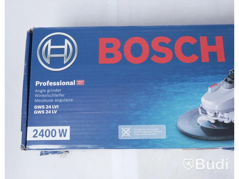 Vinkelslip - Bosch GWS 24-230 LVI. Nypris ca 2800 kr. Ny.