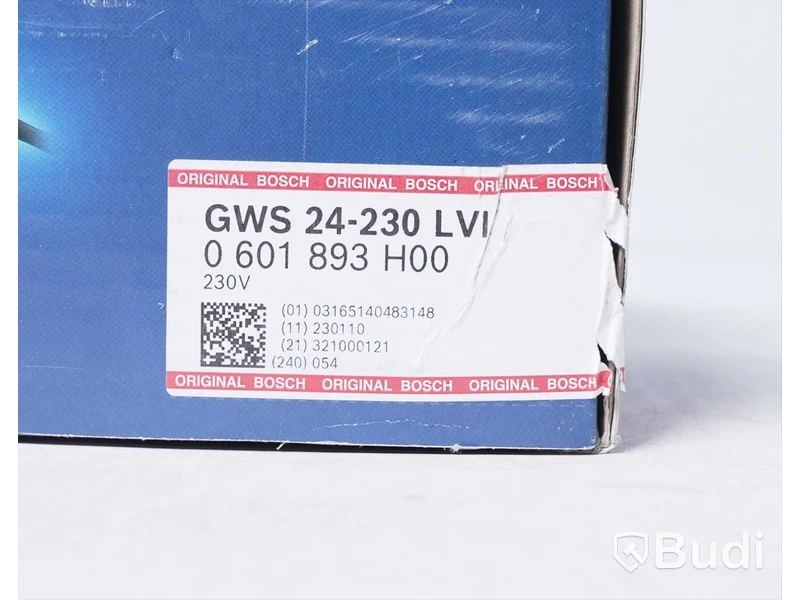Vinkelslip - Bosch GWS 24-230 LVI. Nypris ca 2800 kr. Ny.