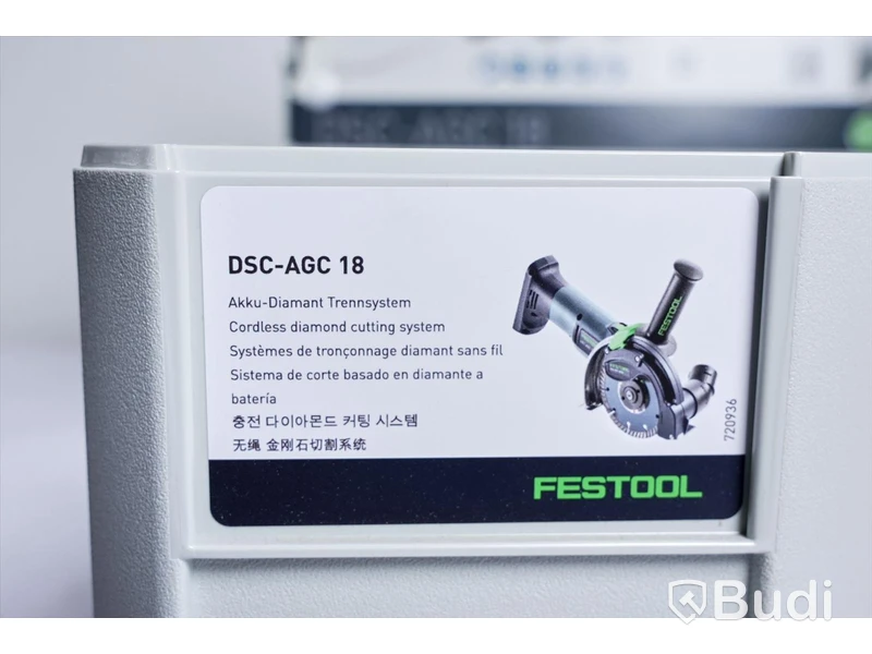 Diamantkap - FESTOOL DCG-AGC 18. Ny.