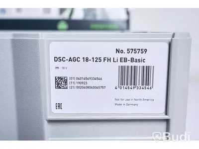 Diamantkap - FESTOOL DCG-AGC 18. Ny.