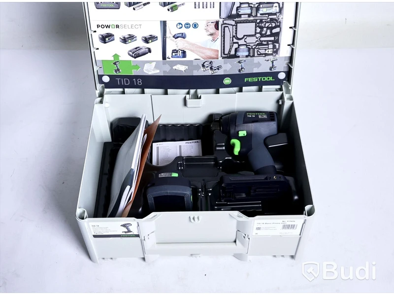 Slagskruvdragare - Festool TID 18-Basic Promo. Ny.