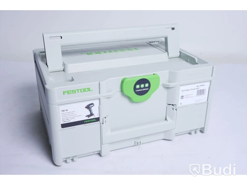 Slagskruvdragare - Festool TID 18-Basic Promo. Ny.