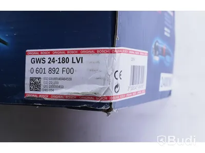 Vinkelslip - Bosch GWS 24-180 LVI. Ny, Obruten förpackning.