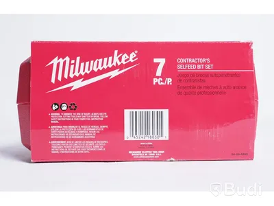 Borrsats - Milwaukee 49-22-0130 Contractors Selfeed Bit Set, 7-delar. Ny, Obruten förpackning.