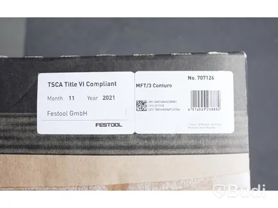 Arbetsbänk - Festool MFT/3 Conturo. Ny, Obruten förpackning.