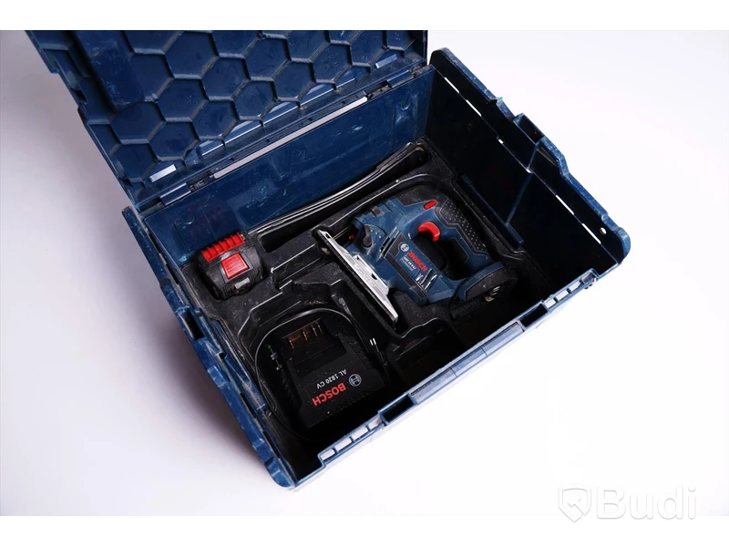 Bosch GDR 18V-LI Professional, skruvdragare och GST 18 V-LI, sticksåg med batteri och laddare