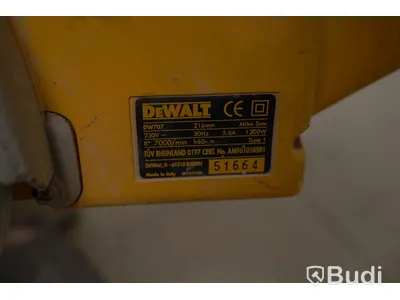 Kap och geringssåg Dewalt DW707