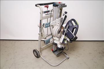 Kap och geringssåg Festool KS60E samt sågbord Bosch GTA2500 