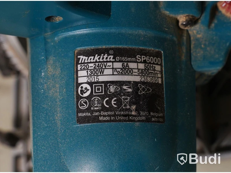 Makita SP6000, sänksåg