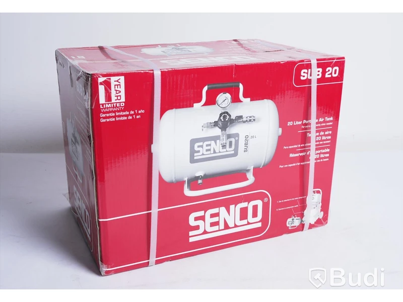 Subtank till kompressor - Senco Sub 20, 20L portable air tank. Ny, Obruten förpackning.