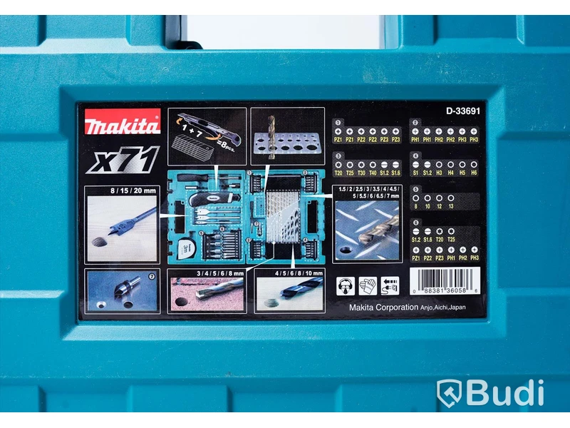 Borrsats, bitssats - Makita D-33691. Ny.
