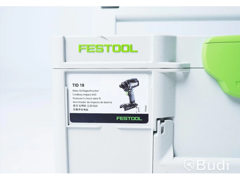 Slagskruvdragare - Festool TID 18 HPC 4,0 l-Plus. Ny.