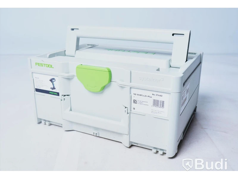 Slagskruvdragare - Festool TID 18 HPC 4,0 l-Plus. Ny.