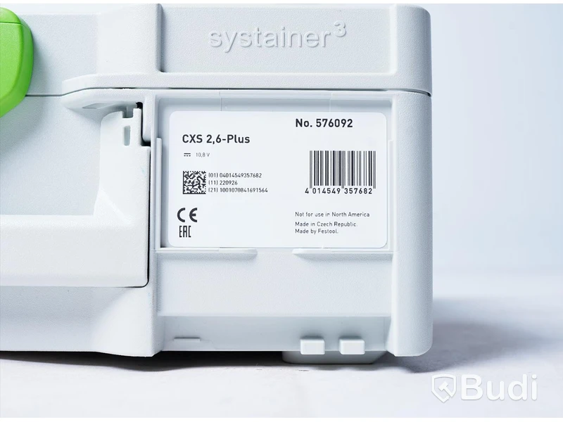Skruvdragare - Festool CXS 2,6-Plus. Ny. OBS! del saknas