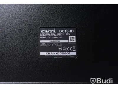 Batteriladdare - Makita DC18RD. Ny.
