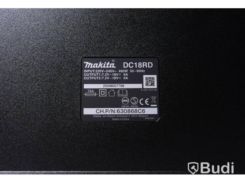 Batteriladdare - Makita DC18RD. Ny.
