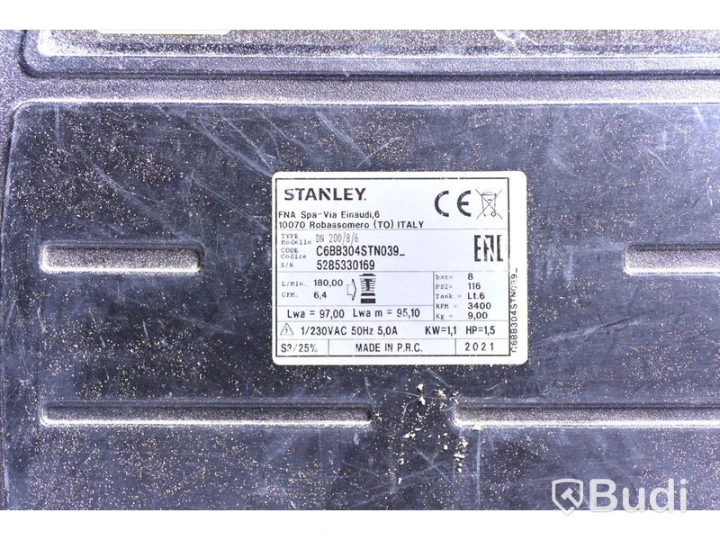 Kompressor - Stanley DN200/8/6