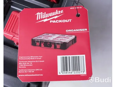 Krafthylssats samt 3st verktygslådor - Milwaukee Packout 4932480943, 1/2" 16-delar samt 3st verktygslådor, se beskrivning. Ny.