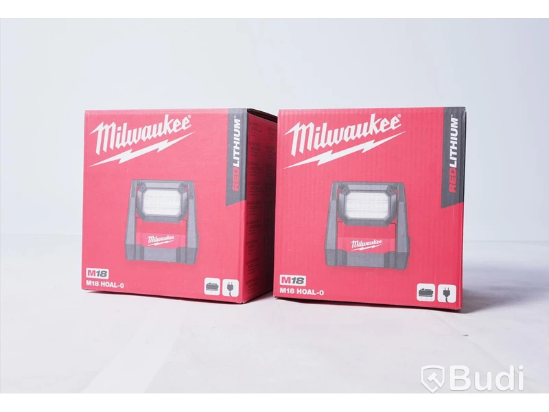 Arbetslampa, 2st - Milwaukee M18 HOAL-0. Ny.