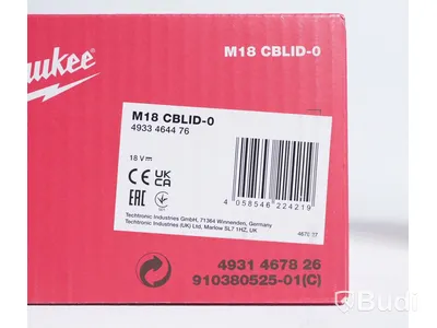 Slagskruvdragare, laddare samt batteri - Milwaukee M18 CBLID-0 slagskruvdragare, M12-18C laddare samt M18 HB8 batteri. Totalt värde ca 5100 kr. Ny.