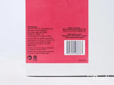Blad till kabelsax - Milwaukee 49-16-2774 3" Underground Replacement Blades. Nypris ca 8000 kr. Ny, Obruten förpackning.