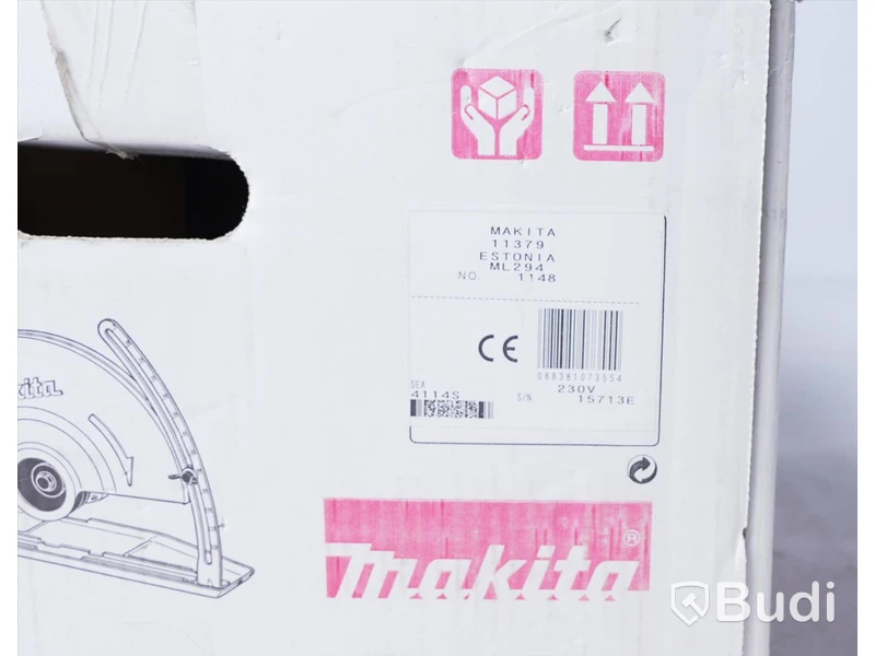 Vinkelkap - Makita 4114S 355mm. Nypris ca. 6500 kr. Ny.