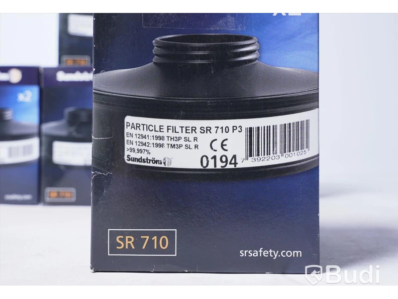 Partikelfilter, 10st paket - Sundström SR 710, 2-pack. Totalt värde ca 1500kr. Ny.