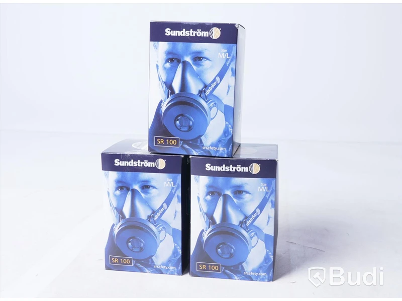 Halvmask, 3st - Sundström SR 100 stl M/L. Ny.