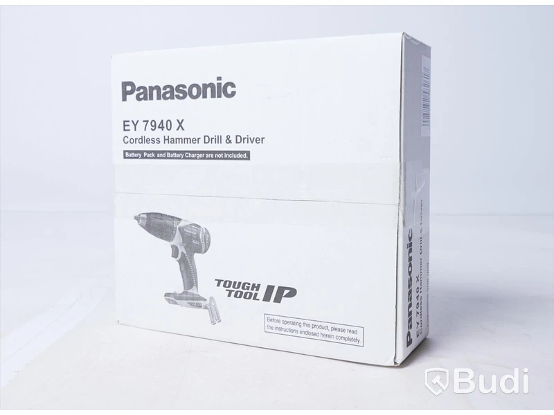 Skruvdragare - Panasonic EY7940X Cordless Hammer Drill & Driver. Nypris ca. 1800 kr. Ny, Obruten förpackning.