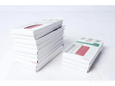 Slippapper, 12st - Bosch 10-hålat 93x185mm, 10-pack. Se bilder. Ny.