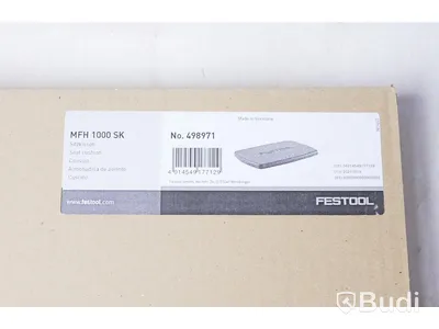 Sittdyna, 6st - Festool MFH 1000 SK. Totalt värde ca 2100kr. Ny, Obruten förpackning.