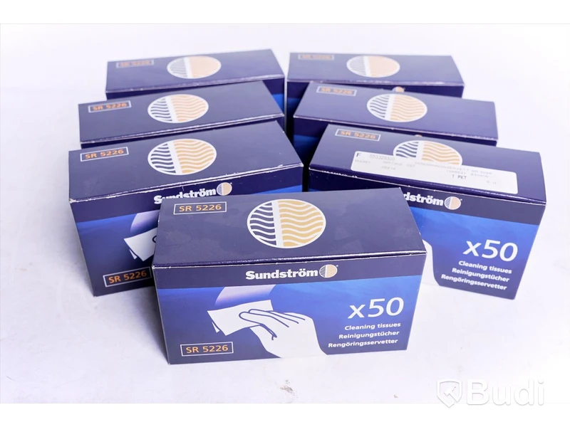 Rengöringsservetter 7st 50-Pack - Sundström SR5226. Ny, Obruten förpackning.
