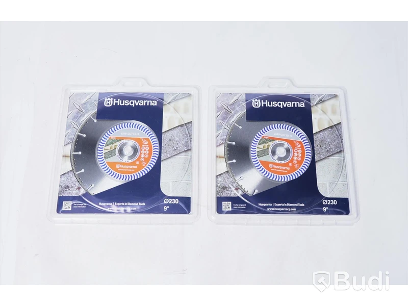 Kapskivor, 2st - Husqvarna Vari-Cut FR3 diameter 230mm. Totalt värde ca 2400kr. Ny.